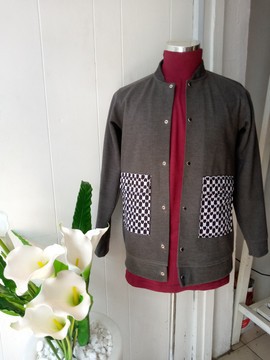 Veste avec poche plaquée anakra