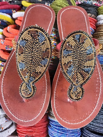 Women sandals, Maasai sandals, African sandals, Beaded sandals