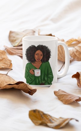 Mug - "Afro Girl"
