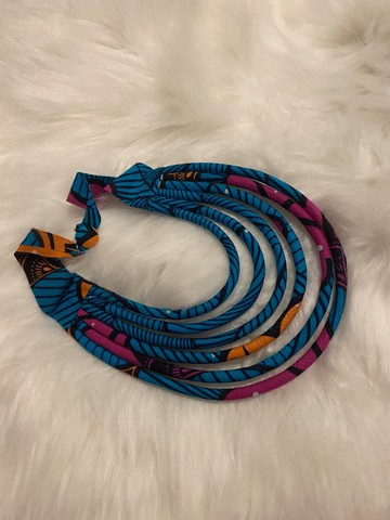 Massai necklace in wax
