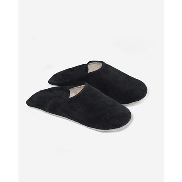 Ballerine en cuir véritable fait main
