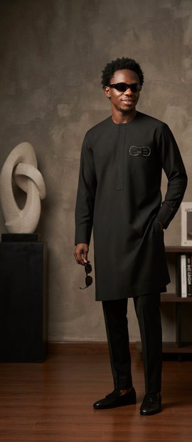 Costume Senator moderne entièrement noir