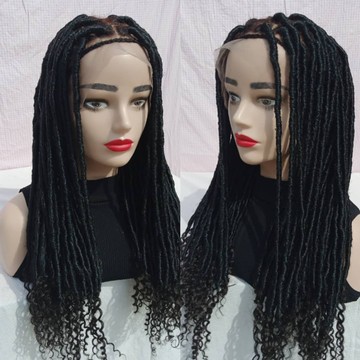 locs de déesse frontaux 20 pouces, locs souples