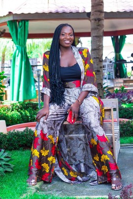 Silk and chiffon set. Silk Trousers and Chiffon Kimono Top