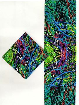 Kitenge fabric/ African inspired kente fabric