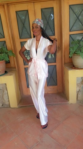 Kimono top with a long pant
