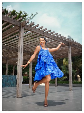 Robe Gloire bleue