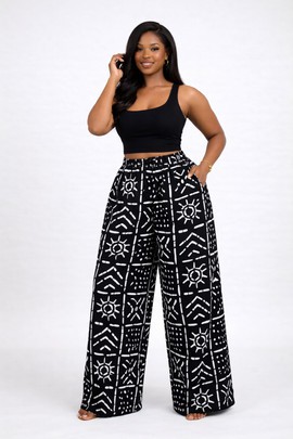 Ankara wide-leg trousers