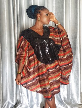 Temi African Woman Embellished Danshiki for Weddings/Special occasions/Plus Size