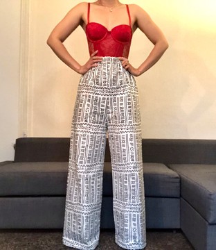 Pantalon ciré
