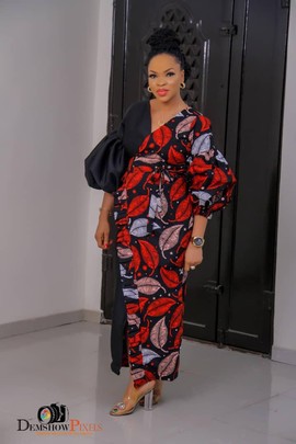 Velvet wrap dress| Ankara Gown| Ankara Dress| Gifts For Her| Ankara Wrap Gown