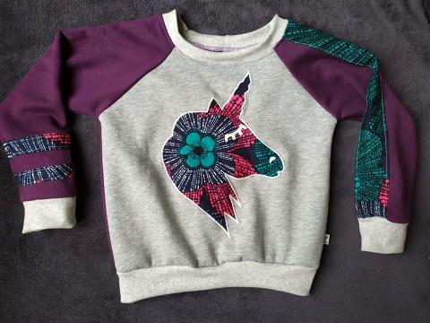 Unicorn children's sweatshirt