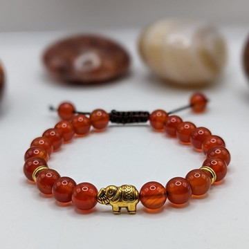 Carnelian bracelet ❣️ - in natural stone / Madagascar