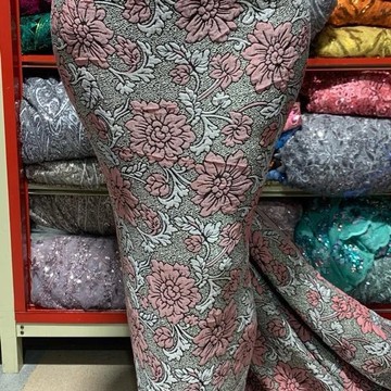 Brocade, Damask, lace   (5 yards )