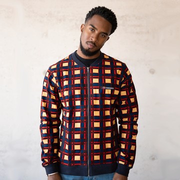 Veste Bomber Squares