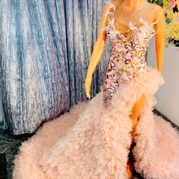 Robe de bal de luxe, robe de soirée, robe de soirée, robe de bal 2024