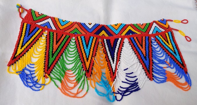 Collier femme africaine/ collier maasaï/ chaîne africaine