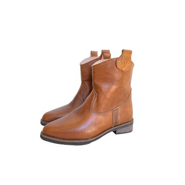 Botte en cuir véritable 100% fait main haut de gamme
