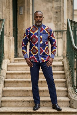 CHEMISE HOMMES MANCHES LONGUES