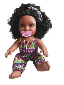 12 inch African -American Doll//  Shamina doll