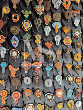100 paires de sandales en gros, sandales en vrac, sandales africaines, sandales Maasai, sandales pour femmes