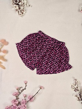 Short Isioma en tissu wax - Vetement pour fille en tissu africain