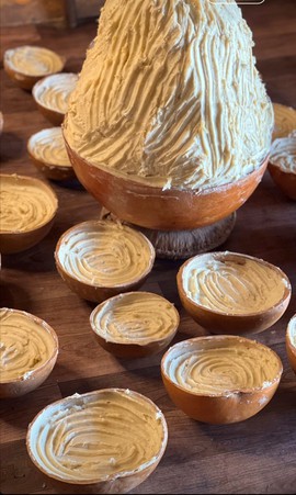 Raw shea butter Ivory Coast containing Calabashes 300g