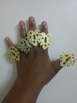 Brass rings, African brass rings, boho rings, statement rings,