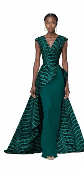 Sapphire  Evening Gown