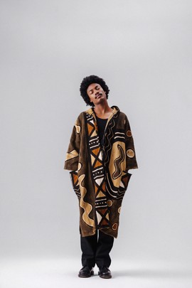 New Soul Hooded Bogolan Cloak (Pre-Order)