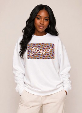 Sweatshirt - "Blessed - Chinelo"