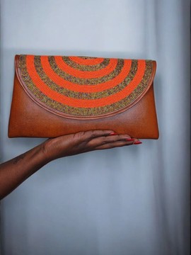 Pochette avec Perles