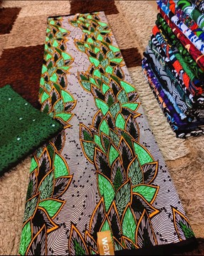 Ankara Wax Fabric 6 yards/African Fashion/ African fabric/ African dress