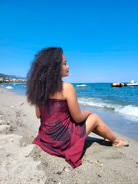 Bordeaux Verano sarong