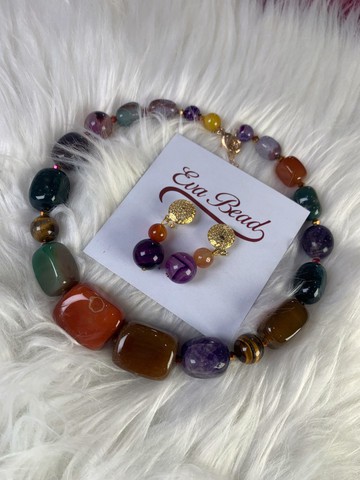 Agate choker