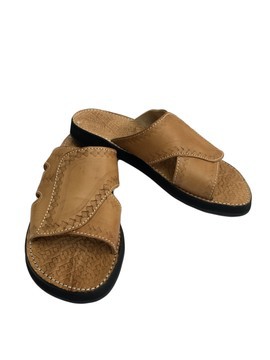 Men's sandal in genuine leather
