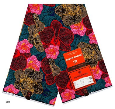 Ibo multicolour ankara fabric