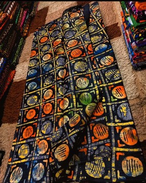 Handmade Nigerian Adire, Quality Nigeria Batik Fabric, 100% cotton, Wholesale adire batik fabric