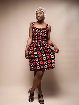 Ma petite Robe en Wax « Charleston »