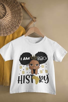 T-Shirt - "I am Black History"