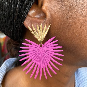 "Star of the Sahel" earrings