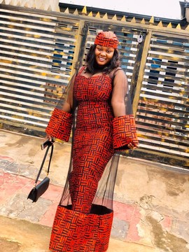Robe longue africaine Brkkytee Maxi, robe libre africaine
