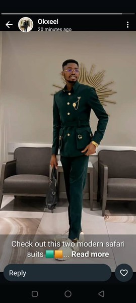Modern French 🇫🇷 safari suits . Best seller