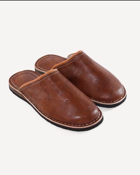 Handmade original leather slipper