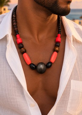 Collier en perles