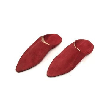 Babouche en cuir original fait main