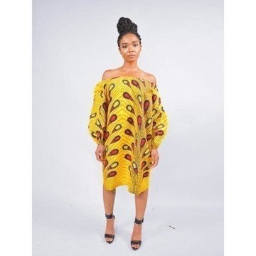 Wurah Dress - Yellow