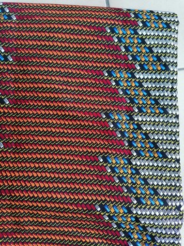 African Wax fabrics 100% cotton 1 yard "nattew"