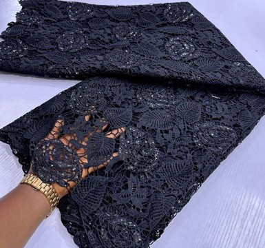 Cord Lace fabric 5 yards