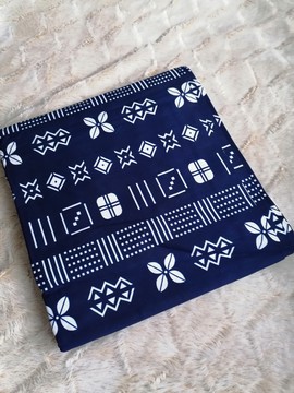 African Wax fabrics 100% cotton 1 yard "cowry of you"